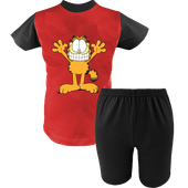 Krótka Piżama dziecięca Garfield i Przyjaciele