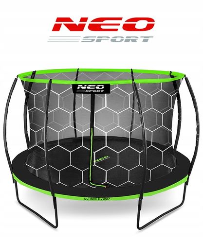 TRAMPOLINA OGRODOWA DLA DZIECI 252cm 8ft PREMIUM na Arena.pl