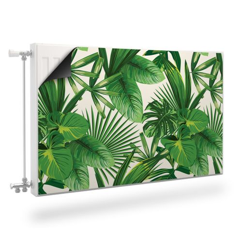 Magnetyczna MASKOWNICA Grzejnika Liście Tropikalne Natura 90cm x 60cm na Arena.pl