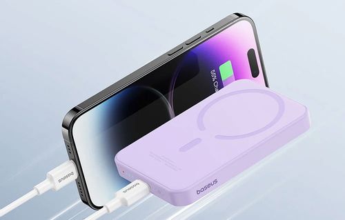 BASEUS POWER BANK BEZPRZEWODOWY INDUKCYJNY 5000mAh 20W USB-C MINI POWERBANK na Arena.pl