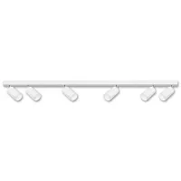 Kinkiet LED 6xGU10 35W biały mat ruchomy IP20 do wnętrz