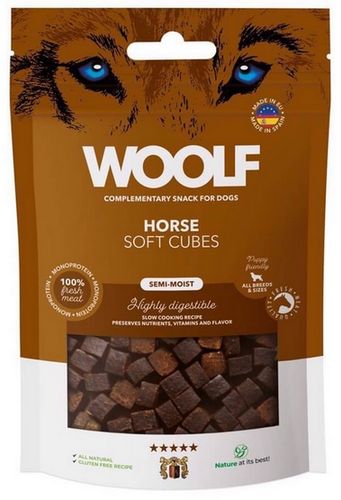 Woolf Soft Cubes Monoprotein Horse 100g na Arena.pl
