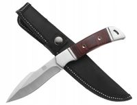 NÓŻ MYŚLIWSKI Taktyczny WOJSKOWY Z Pokrowcem 180575