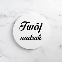 Ceramiczna podkładka z Twoim nadrukiem - koło