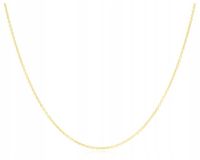 Łańcuszek Złoty Damski splot Ankier Pełny dł. 55 cm pr. 925