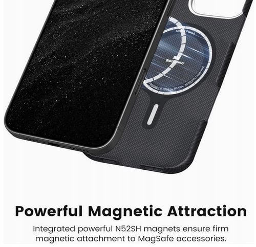Etui PITAKA Ultra-Slim do iPhone 16 Pro Max Czarno-szary na Arena.pl
