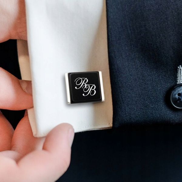Personalizowany prezent | Spinki do mankietów zdjęcie 4