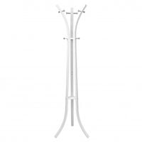 WIESZAK METALOWY BIAŁY MODERNHOME 180CM 9 HAKÓW