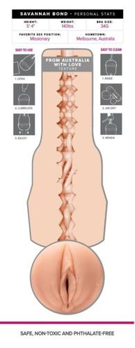 Fleshlight Girls - Savannah Bond na Arena.pl