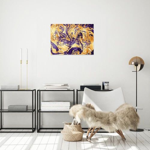 Deco Panel, Fioletowa kompozycja 60x40 na Arena.pl