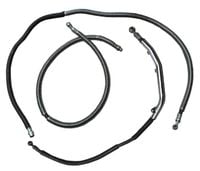 Suzuki Intruder 1400 - Zestaw Przewodów Hamulcowych Elastycznych Gumowych