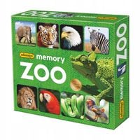 GRA MEMORY MEMO ZOO zwierzęta gra pamięciowa dla dzieci +5 lat