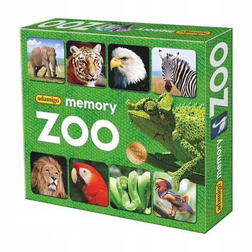 GRA MEMORY MEMO ZOO zwierzęta gra pamięciowa dla dzieci +5 lat na Arena.pl
