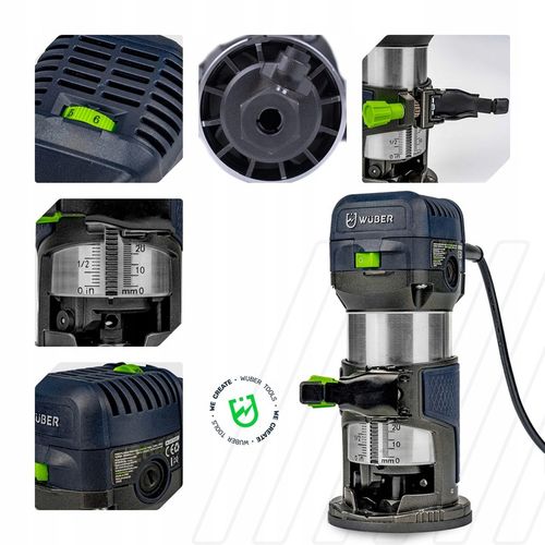 FREZARKA GÓRNOWRZECIONOWA DO DREWNA WYCINARKA Z REGULACJĄ OBROTÓW na Arena.pl