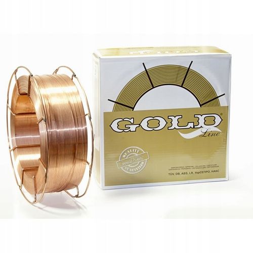 Drut spawalniczy elektrodowy GOLD G3Si1 (SG2) FI=0,8 szpula 15 kg na Arena.pl