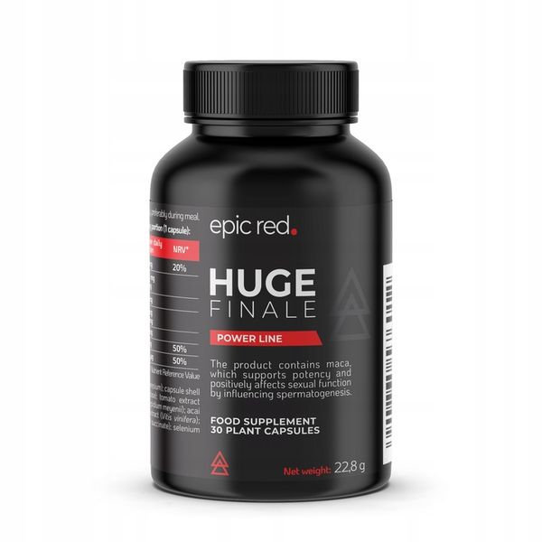 EPIC RED HUGE FINALE suplement na dłuższy seks zdjęcie 1
