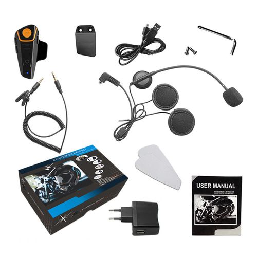 intercom zestaw BT1000m GPS MP3 KASK skuter choper na Arena.pl