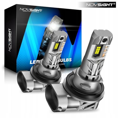 ŻARÓWKI LED H11 BARDZO MOCNE 20000LM DOPASOWANE 1 DO 1 na Arena.pl