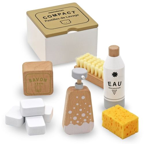 Zabawka Edukacyjna DREWNIANY Zestaw do SPRZĄTANIA DLA DZIECI - 10 ELEMENTÓW na Arena.pl