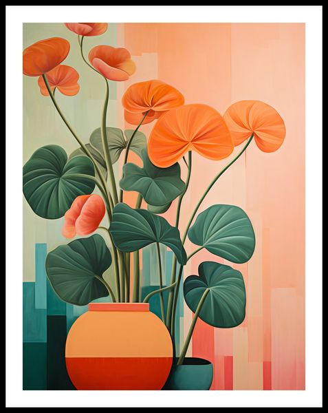 Plakat 50x65cm Kwiatowa Harmonia zdjęcie 3