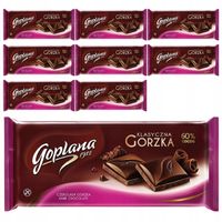 9x Goplana Klasyczna Gorzka Czekolada 90g