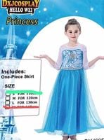 Magiczna sukienka księżniczki dla dziewczynki, idealna na bal i urodziny