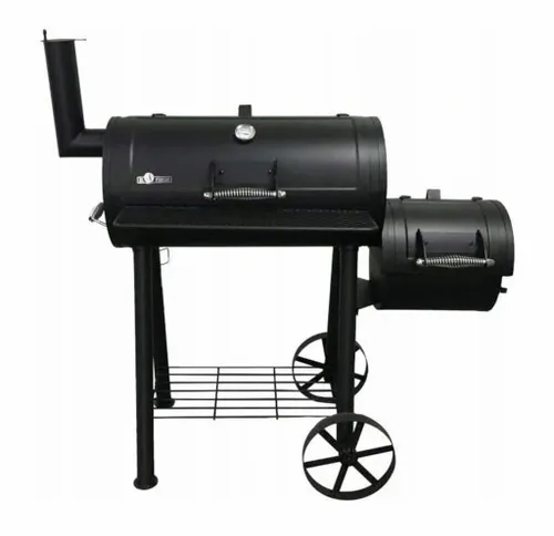 SOLIDNY GRILL WĘGLOWY ELFUEGO EDMONTON Z WĘDZARNIĄ na Arena.pl