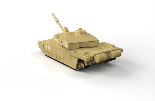 Model plastikowy Quickbuild Challenger Tank Desert na Arena.pl
