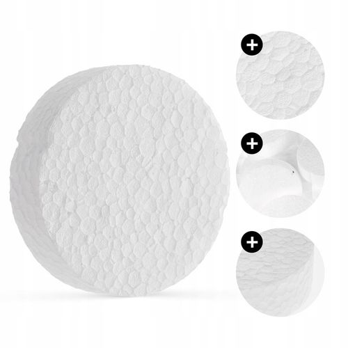 Zaślepki styropianowe 67 18 mm białe 100 szt frez do ociepleń ETICS na Arena.pl