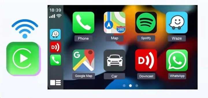 AI&JL BEZPRZEWODOWY ADAPTER SAMOCHODOWY USB DO ANDROID AUTO APPLE CARPLAY zdjęcie 10