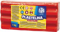 plastelina 1kg astra czerwona