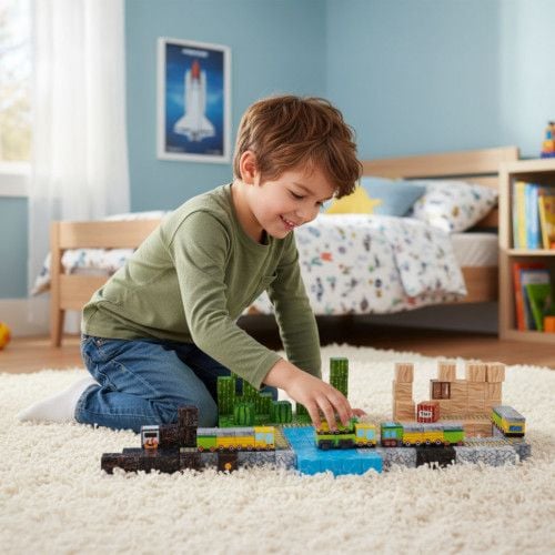 KLOCKI MAGNETYCZNE 169 ELEMENTÓW DLA DZIECI POWYŻEJ 3 LAT na Arena.pl