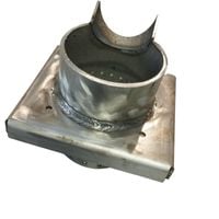 Kołnierz palnika żaroodporny Pellux Slim 18