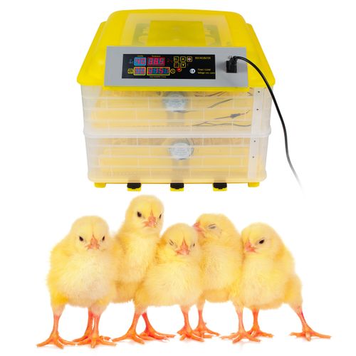 DUŻY INKUBATOR AUTOMATYCZNY 112 JAJ WYLĘGARKA 120W na Arena.pl