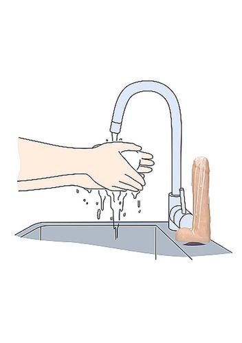 Mydło- Dicky Soap With Balls - Cum Covered - Flesh na Arena.pl