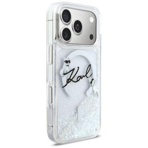 etui karl lagerfeld liquid glitter karl  script logo magsafe do na Arena.pl