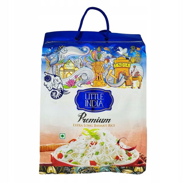 Ryż basmati extra długi premium Little India 5kg zdjęcie 1