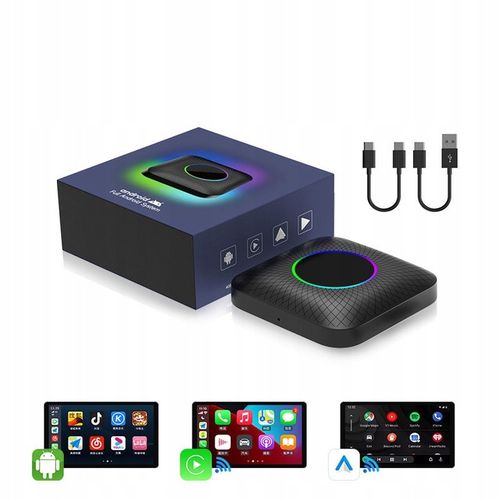 CARLINKIT TBOX AMBIENT RGB 8/128 GB APPLE CARPLAY ANDROID AUTO CARLINK SIM na Arena.pl