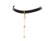 choker z sześcianami (c23/jes/11au)