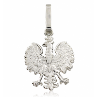 SREBRNY WISIOREK ORZEŁ Z HERBU POLSKI SREBRO PRÓBY 925