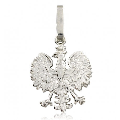 SREBRNY WISIOREK ORZEŁ Z HERBU POLSKI SREBRO PRÓBY 925 zdjęcie 1