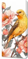 Obraz 40x90cm Wiosenny Śpiewaczek