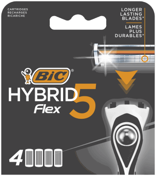 BIC Hybrid 5 Flex 4 szt. na Arena.pl