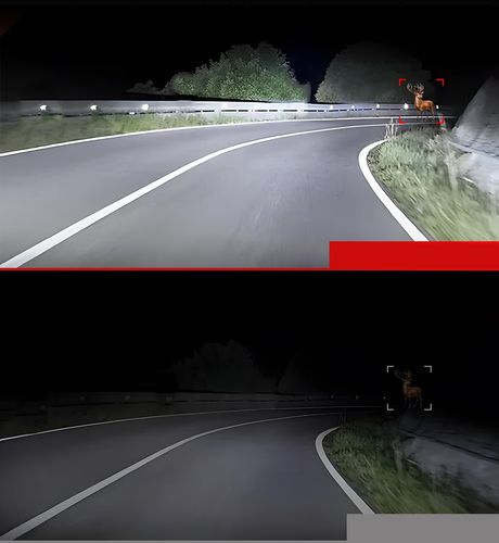 Lampy reflektory LED Braveway 7" 60W 12000lm H4-H13 Wrangler JK TJ LJ CJ H1 na Arena.pl