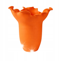 Mensa Home Wazon Artus 39x33,5cm pomarańcz na kwiaty dekoracyjny ceramiczy