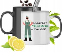 Kubek Magiczny Dla Mechanika Zmieniający Kolor Z Nadrukiem Ze Zdjęciem