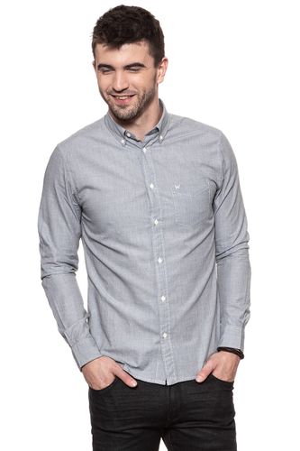 WRANGLER LS 1PKT BUTTON DOWN BLACK W5874OS01 XL na Arena.pl