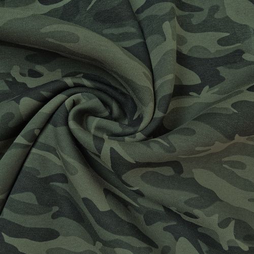 moro zielone- Dresówka drapana - 320g/m2 na Arena.pl