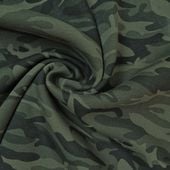 moro zielone- Dresówka drapana - 320g/m2