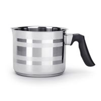 garnek nierdzewny do mleka  z dzióbkiem 14cm OLIVE 1,6L.